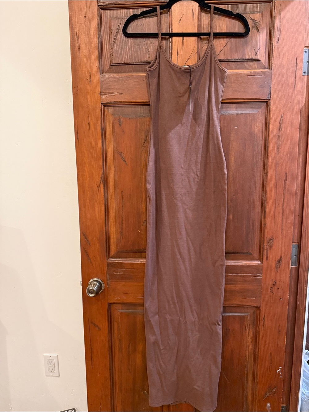 🤎Bumpsuit sculpting maxi rib dress. New with tags. Size small. - Picture 2 of 2